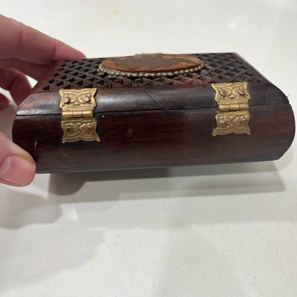 Vintage intricate wooden